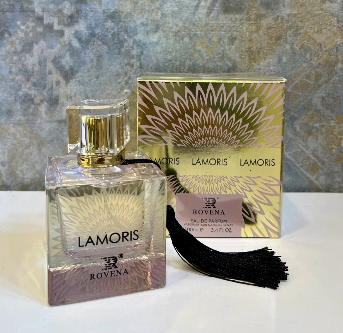 تصویر ادوپرفیوم زنانه روونا مدل Lamor | لامور ا Rovena Lamor For Women 100ml Rovena Lamor For Women