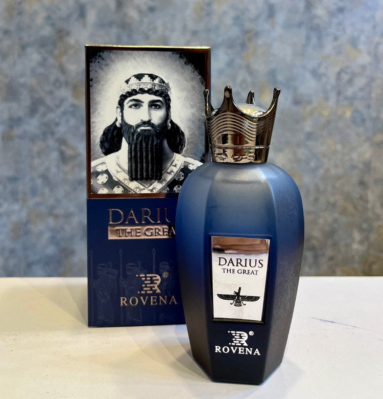 ادوپرفیوم عطر ادکلن داریوش برند روونا Rovena Darius حجم ۱۰۰میل ا Rovena Darius cologne, 100 ml ۴