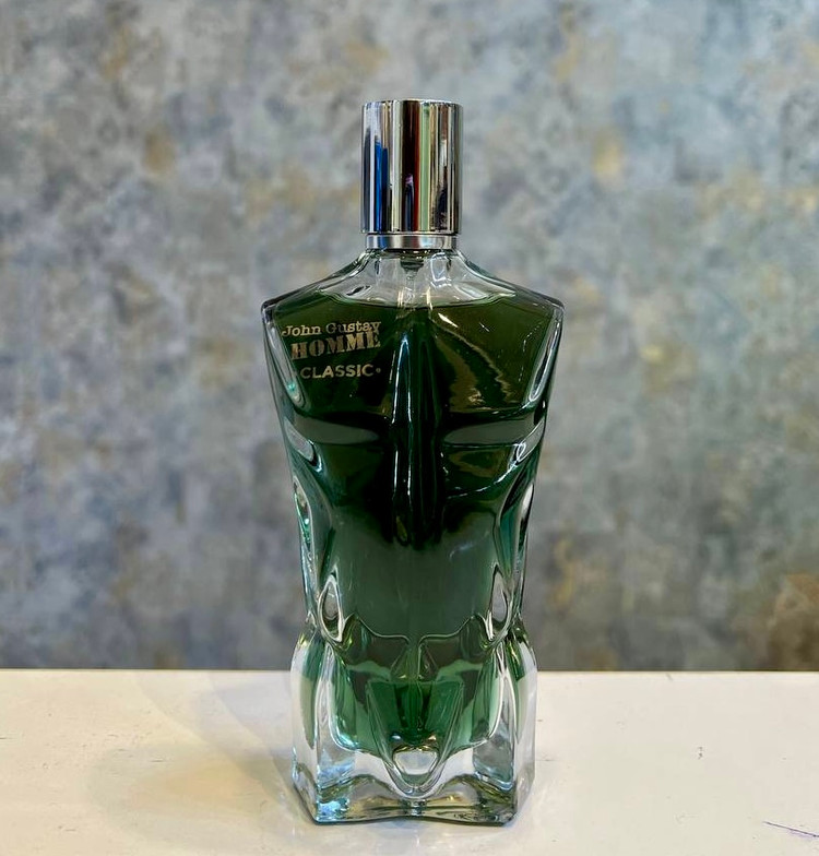 ادوپرفیوم عطرادکلن مردانه ژان پل گوتیه حجم ۱۰۰ میل شرکتی فراگرنس ورد جان گوستاو هوم کلاسیک (Fragrance World Jean Paul Gaultier Le Male) Fragrance World John Gustav Homme Classic - Jean Paul Gaultier Le Male
