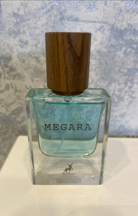 ادوپرفیوم عطر ادکلن مگاماره شرکت الحمبرا حجم ۵۰ میل ALHAMBRA MEGARA