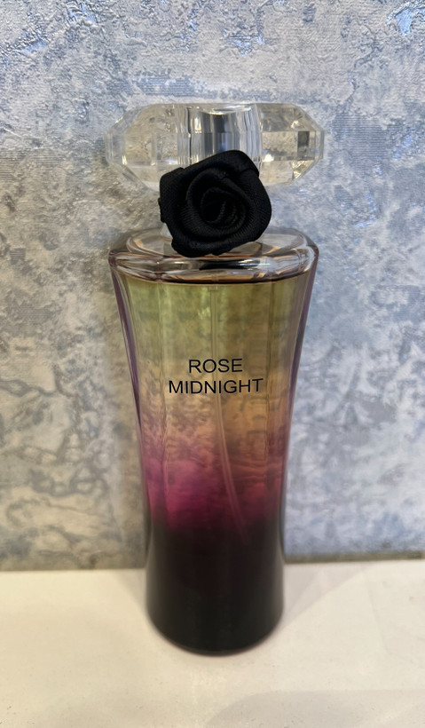 ادو پرفیوم ادکلن زنانه مدل رز میدنایت فرگرانس 80میل ا Fragrance World Eau De Parfum Rose Midnight For