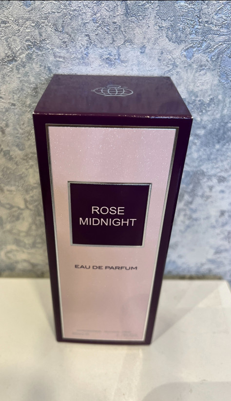 ادو پرفیوم ادکلن زنانه مدل رز میدنایت فرگرانس 80میل ا Fragrance World Eau De Parfum Rose Midnight For