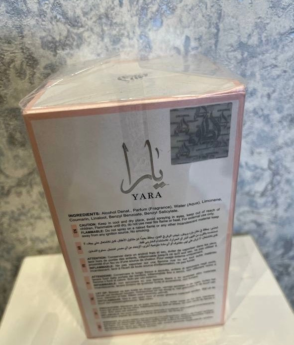 ادوپرفیوم ادکلن زنانه لطافه مدل یارا lattafa Yara حجم 100 میل