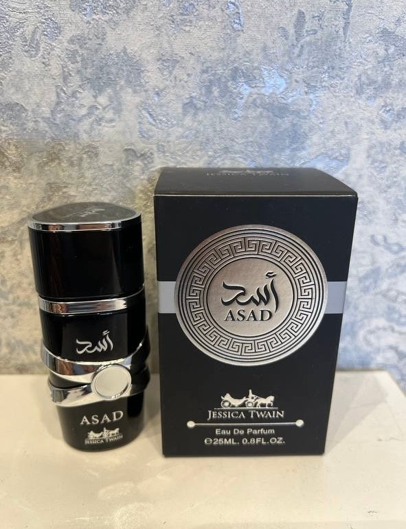 عطر و ادکلن مردانه 25 میل جسیکا توین مدل اسد (مشابه رایحه ساواج الکسیر)