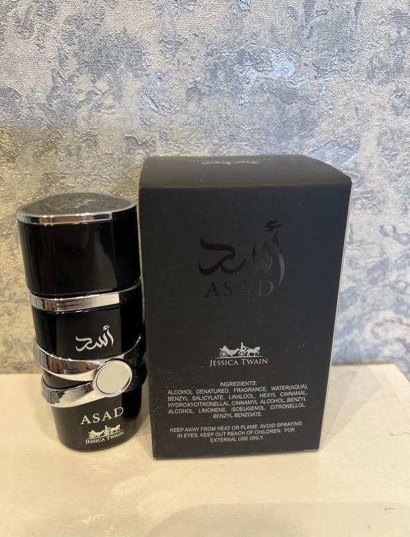 عطر و ادکلن مردانه 25 میل جسیکا توین مدل اسد (مشابه رایحه ساواج الکسیر)