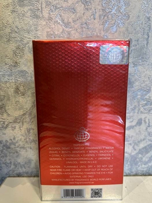 عطرو ادکلن مردانه فراگرنس ورد کاستا رژ (مشابه عطر دانهیل دیزایر)۱۰۰میل