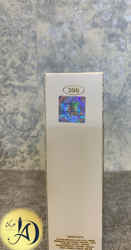 ادکلن باکارات سفید 30 میل روونا باکینگ رژ سفید